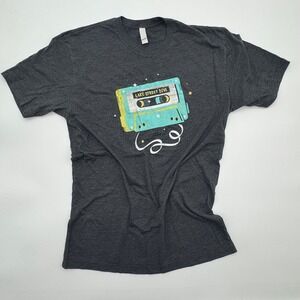 Lake Street Dive Band T Shirt Mens Small Charcoal Heather Cassette Tape Graphic
